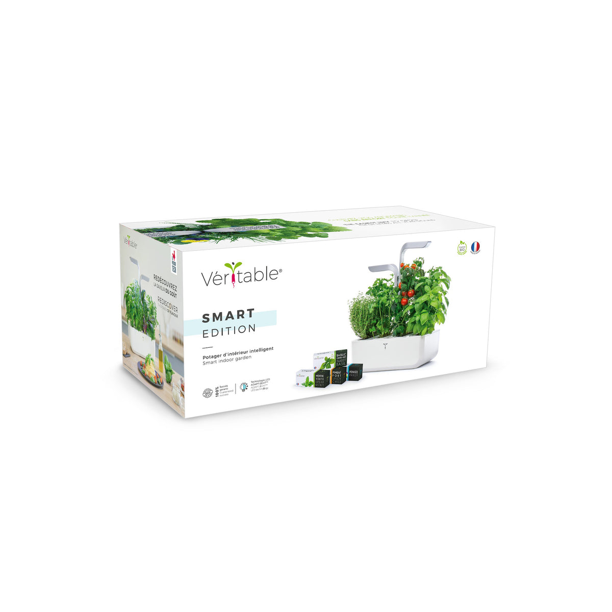 VERITABLE Smart Edition White, 4 Plants