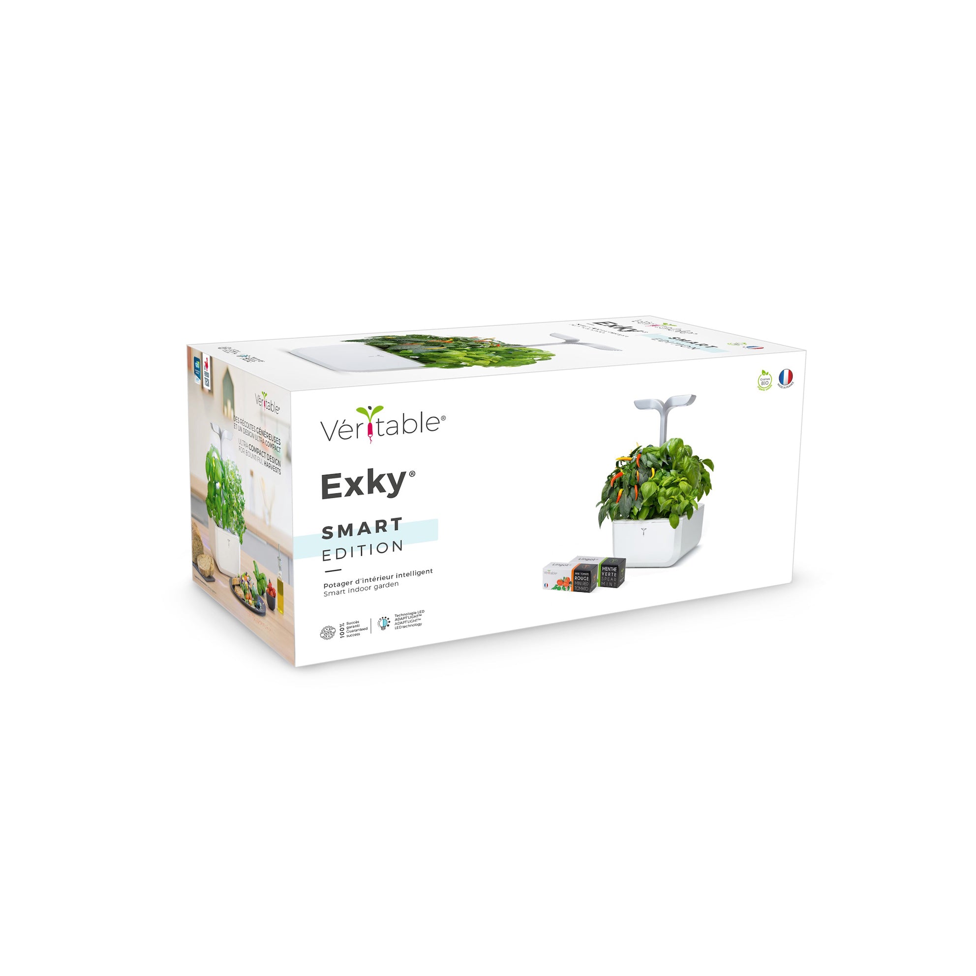 VERITABLE Smart Exky Edition White, 2 Plants