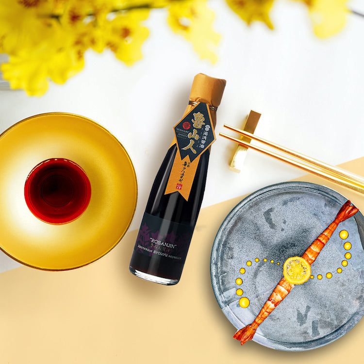 YUASA SOY SAUCE Rosanjin, Premium Black Soy Sauce, 200ml